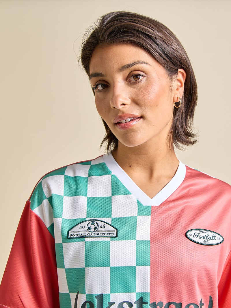 Tee-shirt de sport cropped - (ekstract) Rose - Kiabi