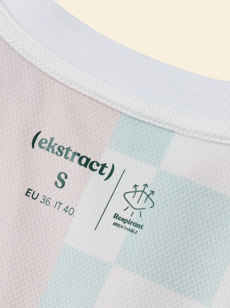 Tee-shirt de sport cropped - (ekstract) Rose - Kiabi