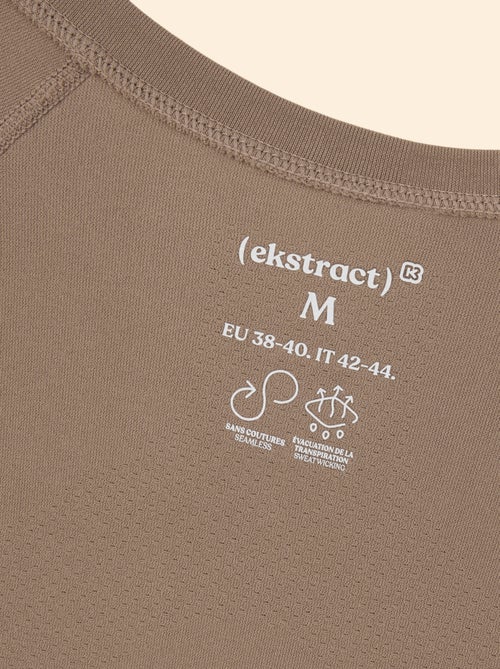Tee-shirt de sport effet seconde peau - (ekstract) - Kiabi Tee-shirt de sport effet seconde peau - (ekstract) - Kiabi