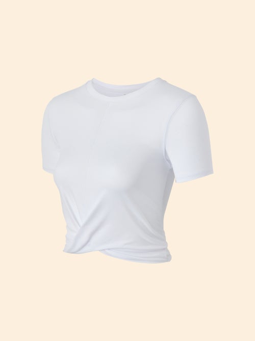 Tee-shirt de sport froncé - (ekstract) - Kiabi Tee-shirt de sport froncé - (ekstract) - Kiabi