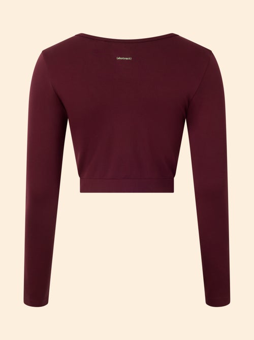 Tee-shirt de sport manches longues - (ekstract) - Kiabi Tee-shirt de sport manches longues - (ekstract) - Kiabi