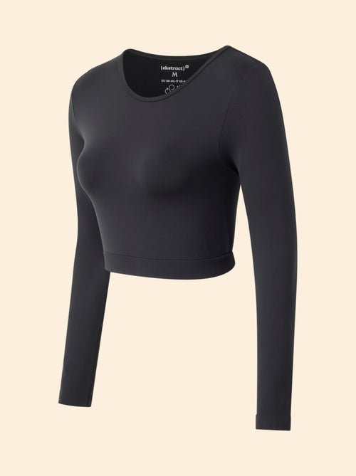 Tee-shirt de sport manches longues - (ekstract) - Kiabi Tee-shirt de sport manches longues - (ekstract) - Kiabi
