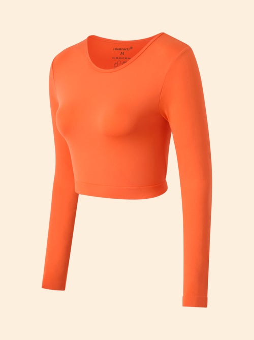 Tee-shirt de sport manches longues - (ekstract) - Kiabi Tee-shirt de sport manches longues - (ekstract) - Kiabi