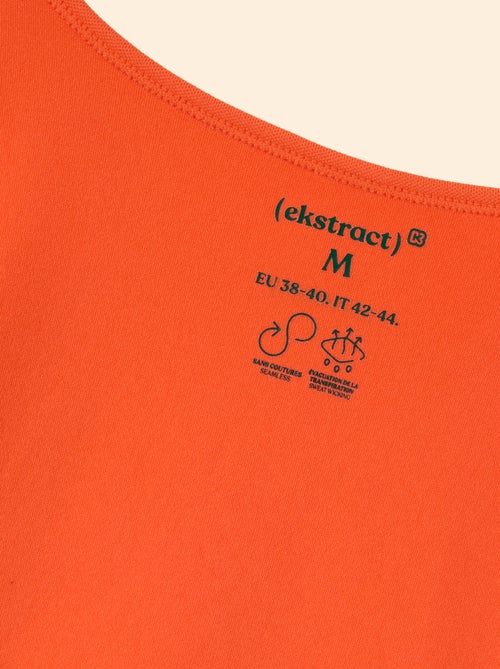 Tee-shirt de sport manches longues - (ekstract) - Kiabi Tee-shirt de sport manches longues - (ekstract) - Kiabi