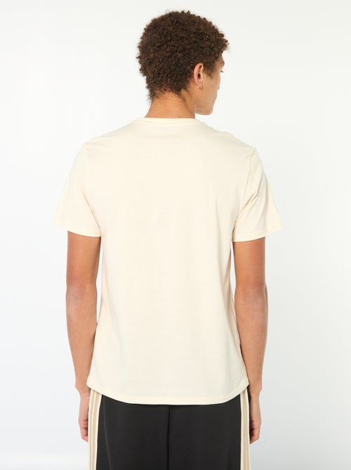 Tee-shirt en coton imprimé à manches courtes - Kiabi