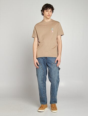 Tee-shirt en jersey imprimé