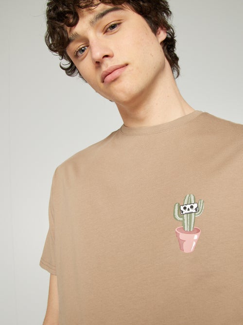 Tee-shirt en jersey imprimé - Kiabi