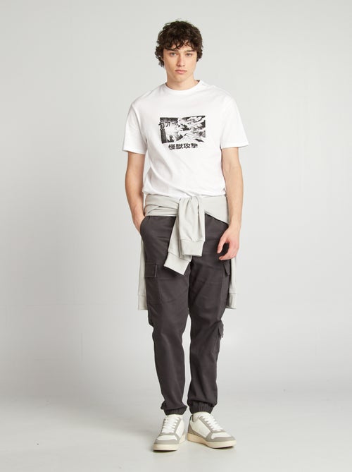 Tee-shirt en jersey imprimé - Kiabi