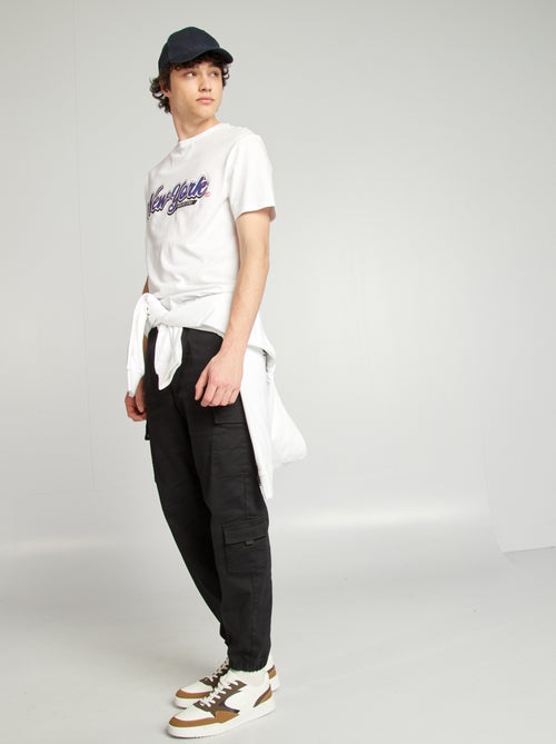 Tee-shirt en jersey imprimé - Kiabi