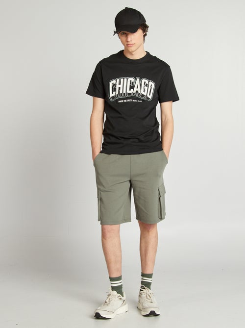 Tee-shirt en jersey imprimé - Kiabi