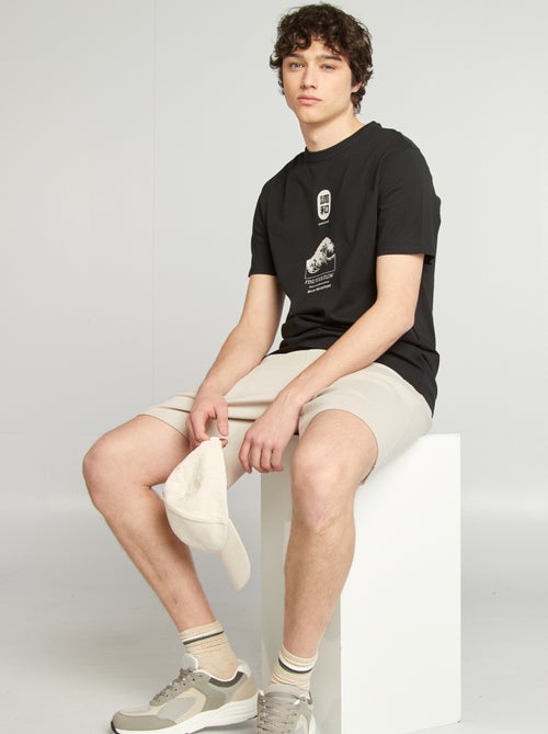 Tee-shirt en jersey imprimé - Kiabi