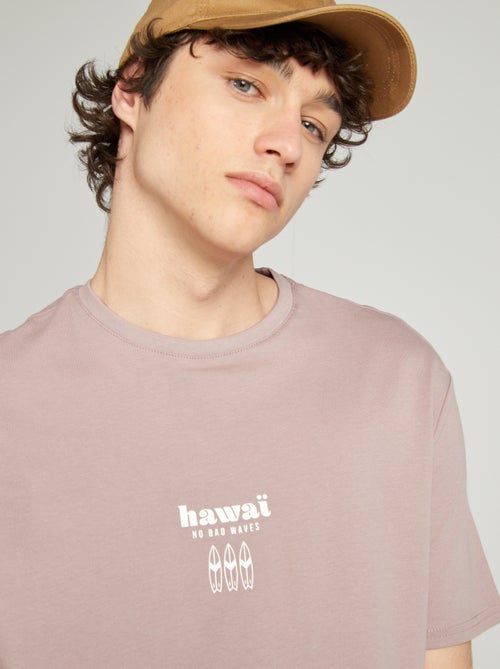 Tee-shirt en jersey imprimé - Kiabi