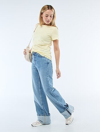 Tee-shirt en jersey manches courtes