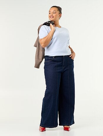Tee-shirt en tricot ajouré
