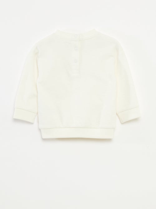 Tee-shirt épais avec animal brodé - Kiabi