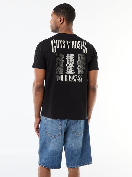 Tee-shirt 'Guns N' Roses' - Kiabi