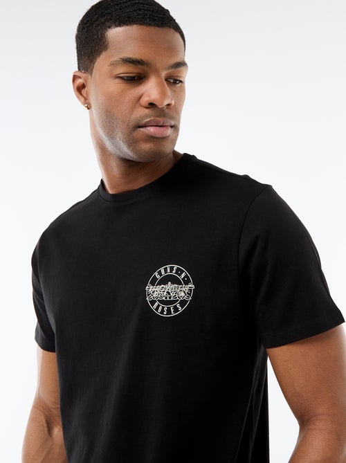 Tee-shirt 'Guns N' Roses' - Kiabi