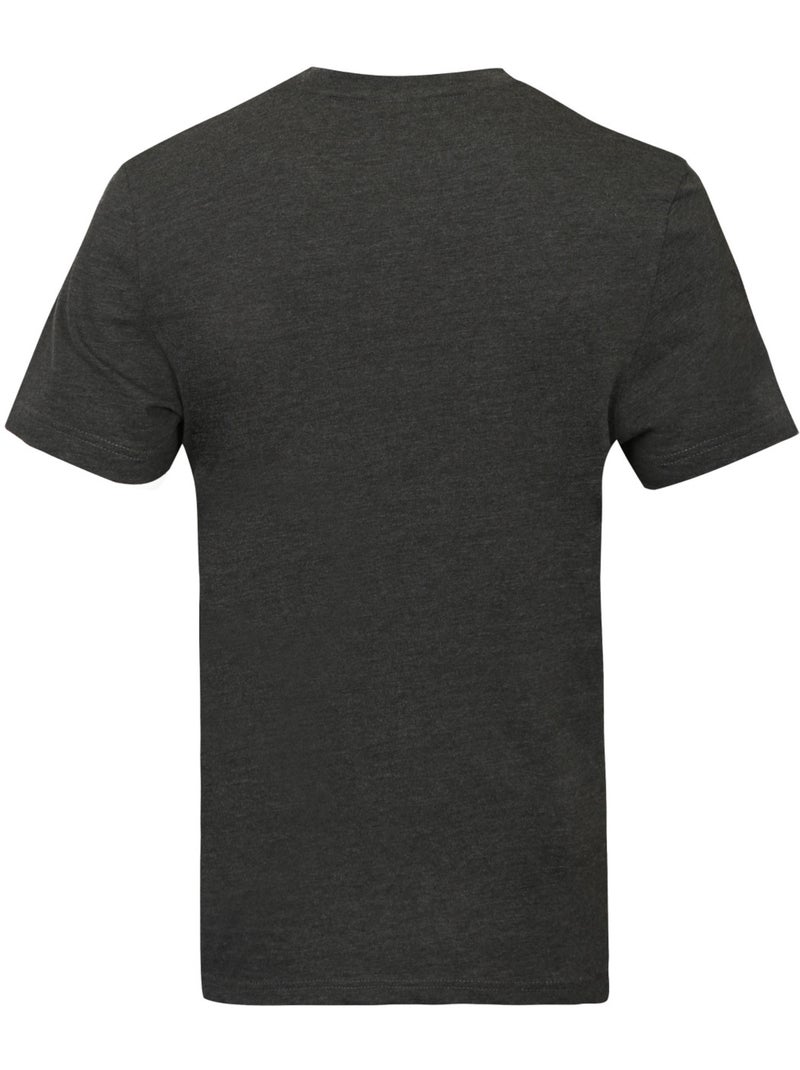 Tee shirt homme col rond chiné en coton 160gsm et logo imprimé  umbro Gris - Kiabi