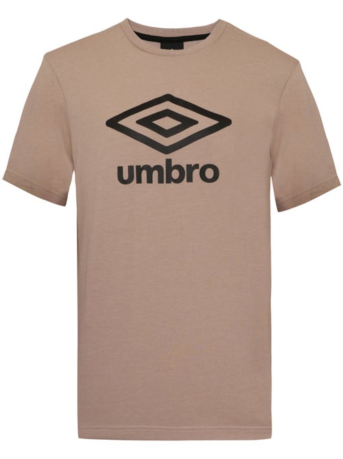 Tee shirt homme col rond chiné en coton 160gsm et logo imprimé umbro - Kiabi Tee shirt homme col rond chiné en coton 160gsm et logo imprimé umbro - Kiabi