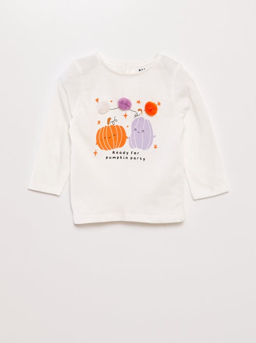 Tee-shirt imprimé - Halloween - Kiabi