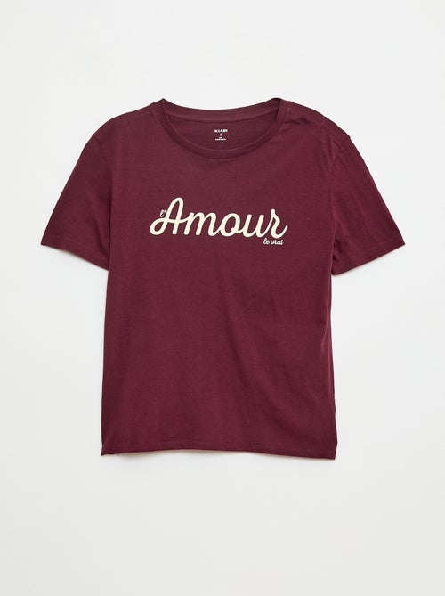 Tee-shirt imprimé - So Easy - Kiabi