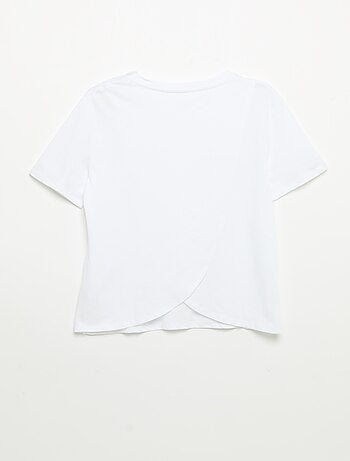 Tee-shirt imprimé à manches courtes - Facile à enfiler
