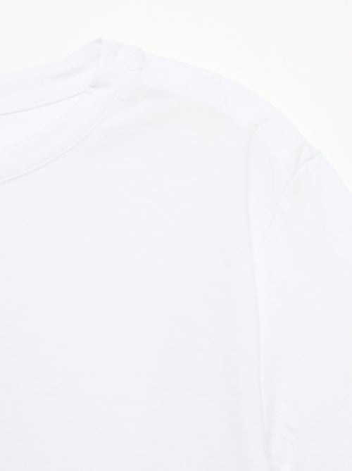 Tee-shirt imprimé à manches courtes - Facile à enfiler - Kiabi Tee-shirt imprimé à manches courtes - Facile à enfiler - Kiabi