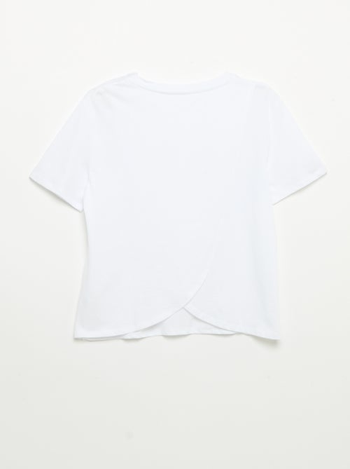 Tee-shirt imprimé à manches courtes - Facile à enfiler - Kiabi Tee-shirt imprimé à manches courtes - Facile à enfiler - Kiabi