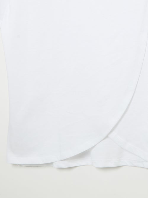Tee-shirt imprimé à manches courtes - Facile à enfiler - Kiabi Tee-shirt imprimé à manches courtes - Facile à enfiler - Kiabi