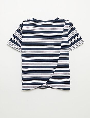 Tee-shirt imprimé à manches courtes - Facile à enfiler
