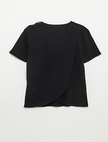Tee-shirt imprimé à manches courtes - Facile à enfiler