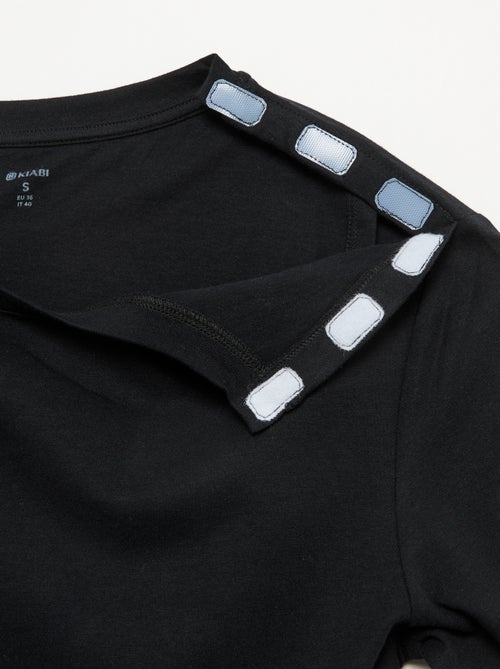 Tee-shirt imprimé à manches courtes -  Facile à enfiler - Kiabi