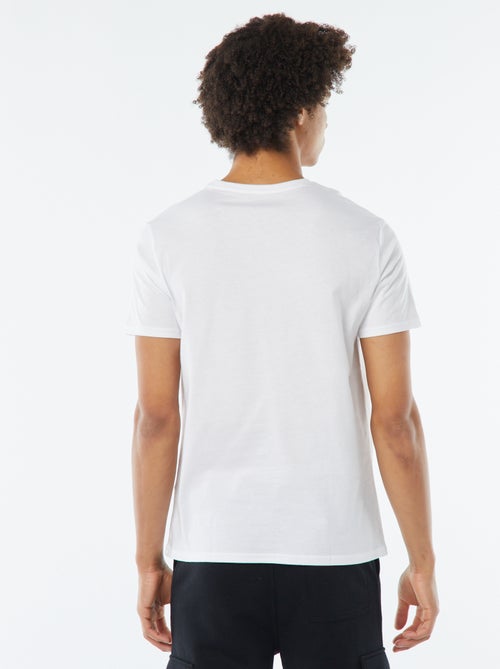 Tee-shirt imprimé à manches courtes - Kiabi