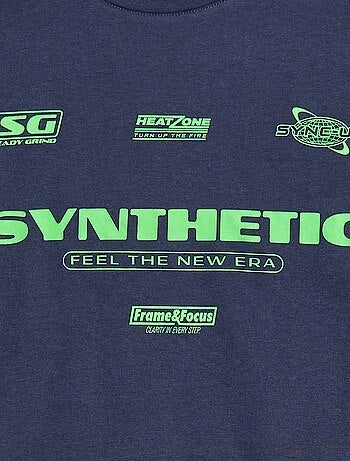 Tee-shirt imprimé à manches courtes