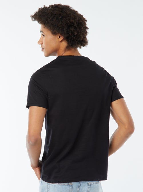 Tee-shirt imprimé à manches courtes - Kiabi