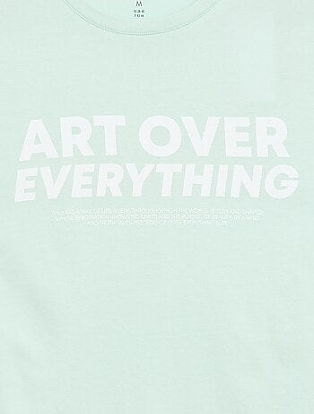 Tee-shirt imprimé à manches courtes