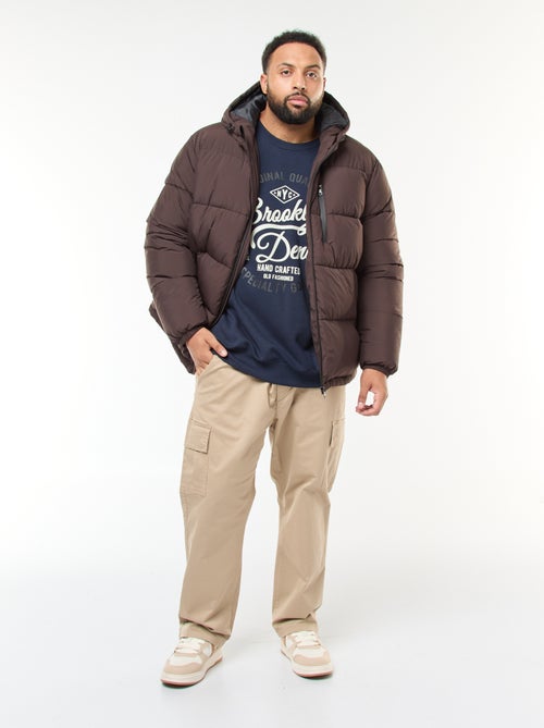 Tee-shirt imprimé à manches longues - Kiabi