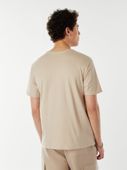 Tee-shirt imprimé à messages - Kiabi