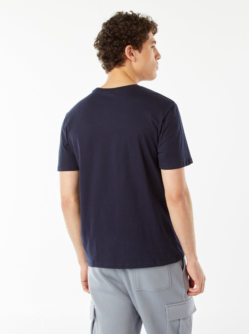 Tee-shirt imprimé à messages - Kiabi