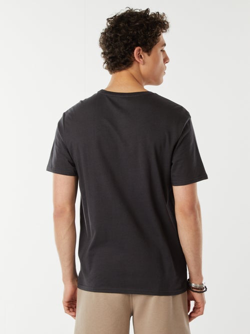 Tee-shirt imprimé à messages - Kiabi