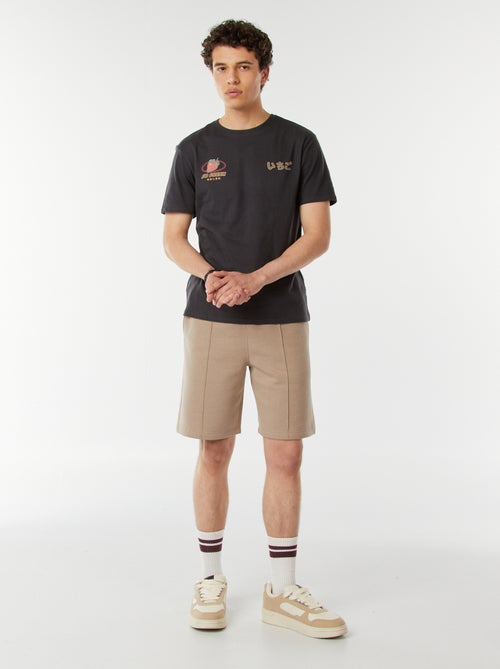 Tee-shirt imprimé à messages - Kiabi