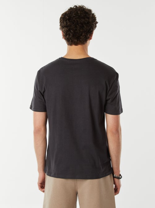 Tee-shirt imprimé à messages - Kiabi