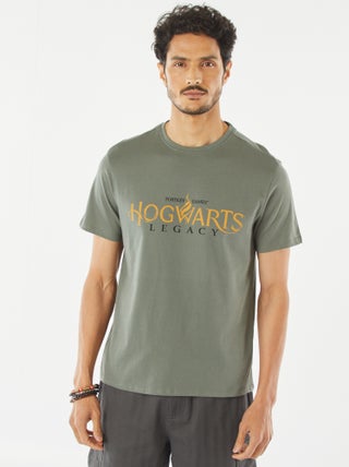 Tee-shirt imprimé 'Hogwarts'