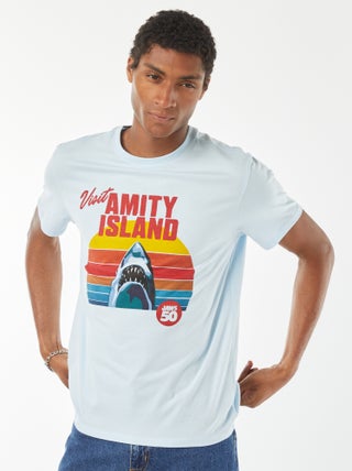 Tee-shirt imprimé 'Jaws'