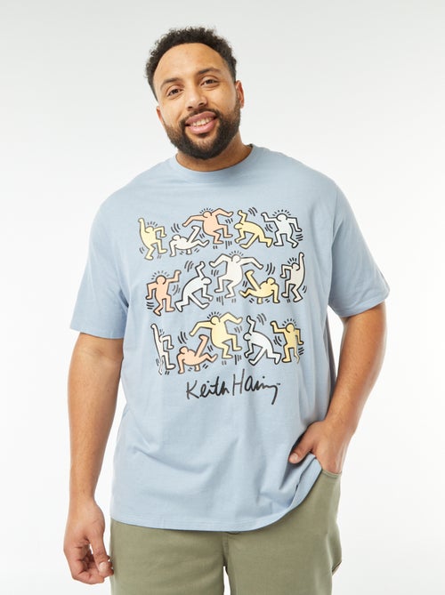 Tee-shirt imprimé 'Keith Haring' - Kiabi