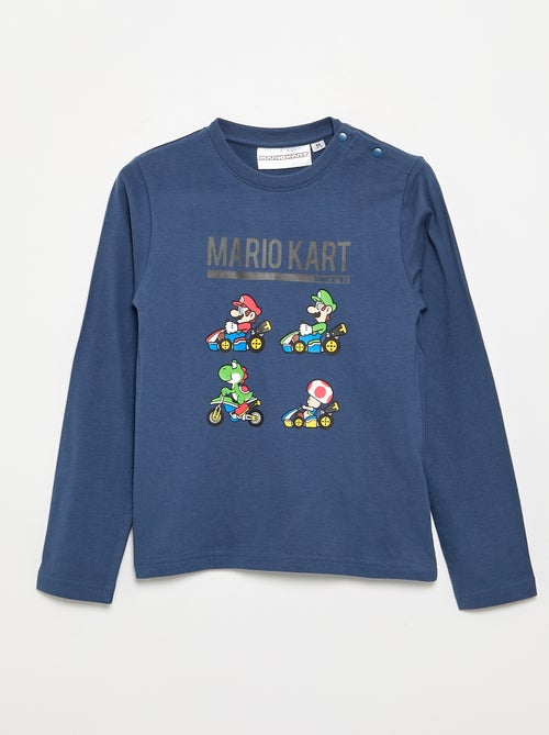 Tee-shirt imprimé 'Mario Kart' - collection facile à enfiler - Kiabi