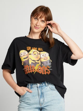 Tee-shirt imprimé 'Minions'