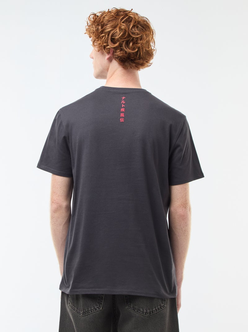 Tee-shirt imprimé 'Naruto' Noir - Kiabi