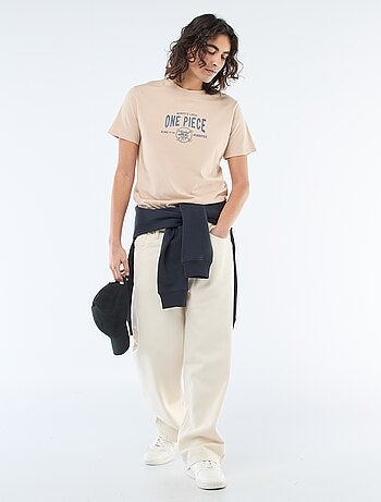 Tee-shirt imprimé 'One Piece'