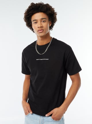 Tee-shirt imprimé poitrine